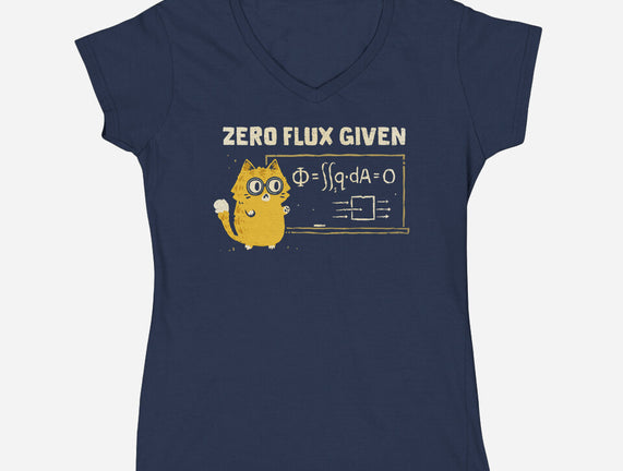 Zero Flux Given