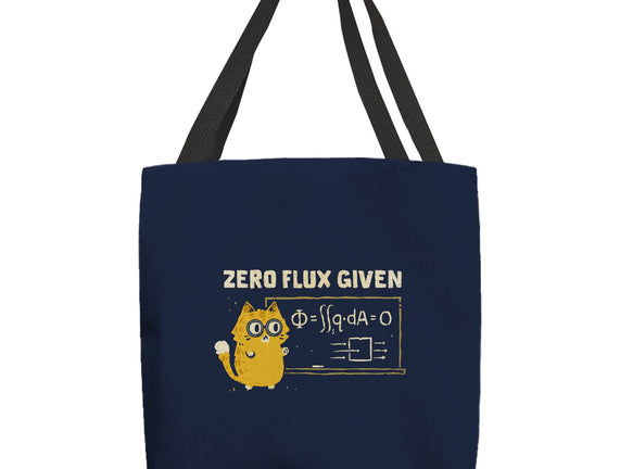 Zero Flux Given