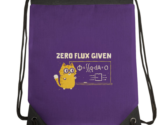 Zero Flux Given