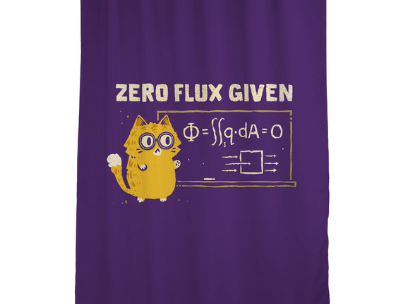 Zero Flux Given