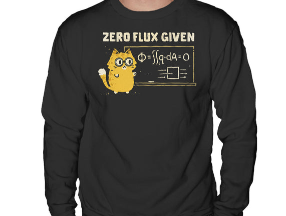 Zero Flux Given