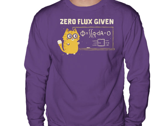 Zero Flux Given