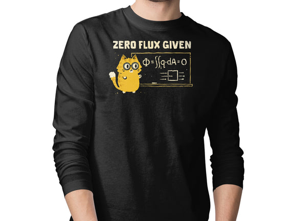 Zero Flux Given
