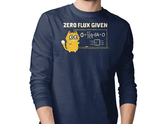 Zero Flux Given