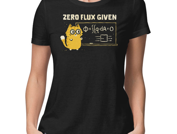 Zero Flux Given