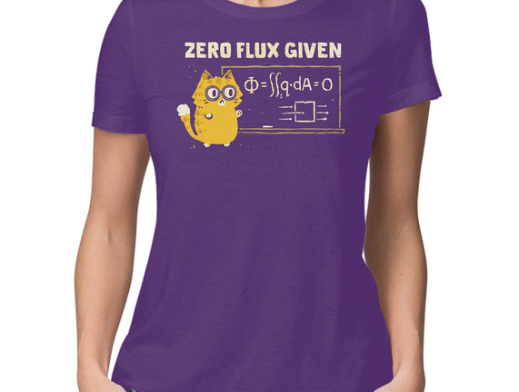 Zero Flux Given