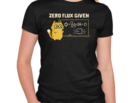 Zero Flux Given