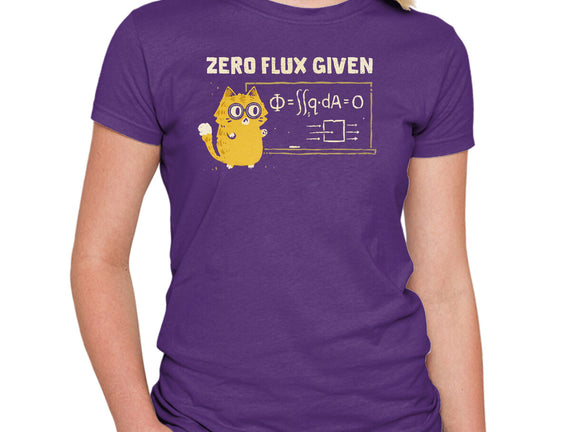Zero Flux Given