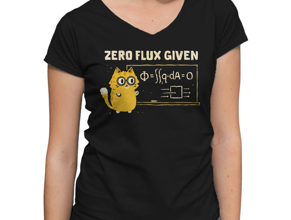 Zero Flux Given