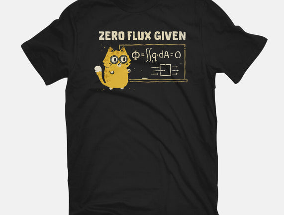 Zero Flux Given