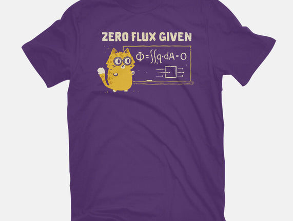 Zero Flux Given