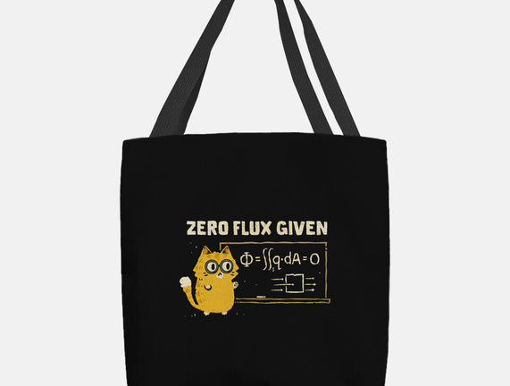 Zero Flux Given