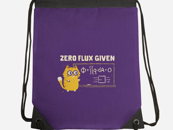 Zero Flux Given