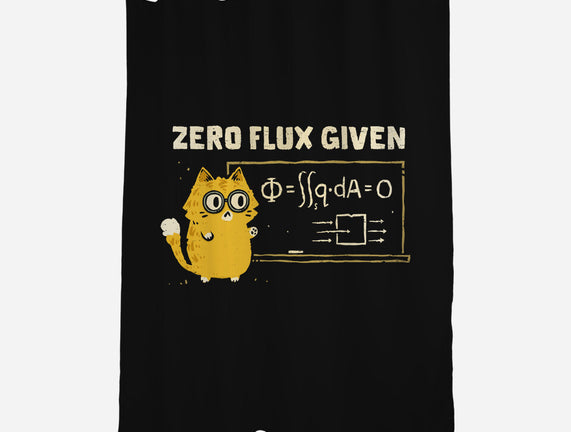 Zero Flux Given