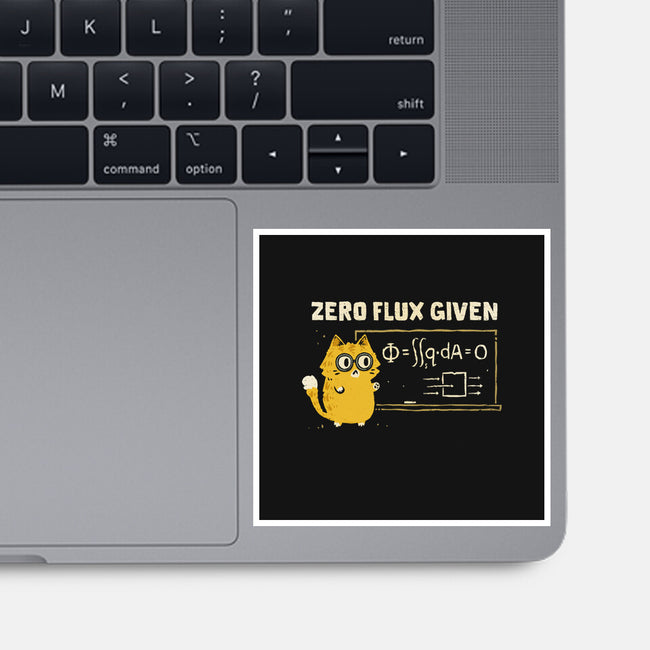 Zero Flux Given-None-Glossy-Sticker-kg07