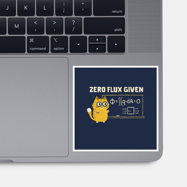 Zero Flux Given-None-Glossy-Sticker-kg07