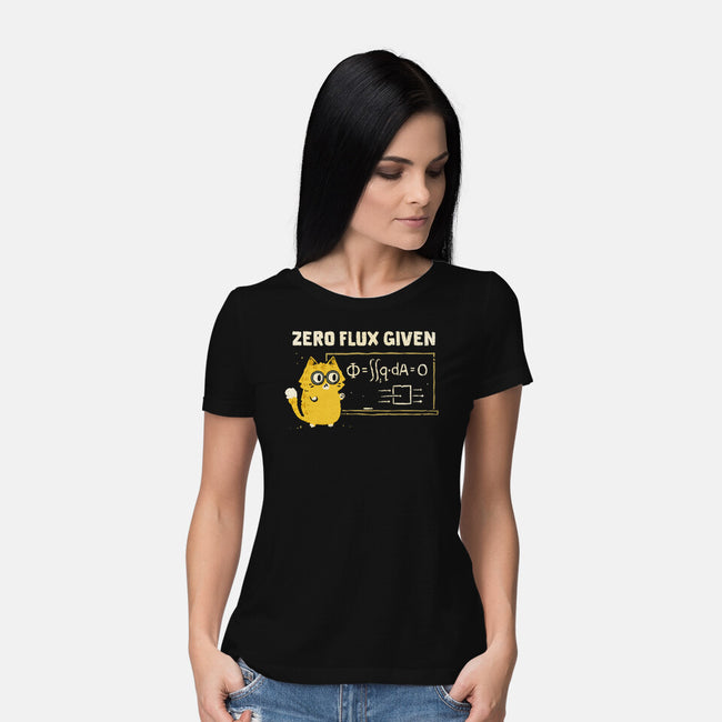 Zero Flux Given-Womens-Basic-Tee-kg07