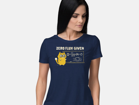 Zero Flux Given