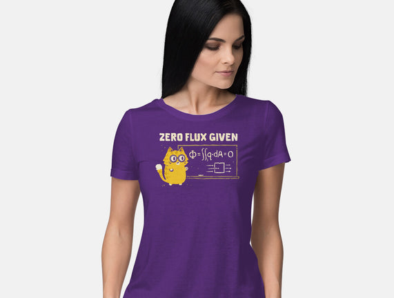 Zero Flux Given