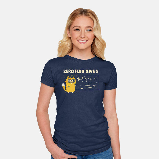 Zero Flux Given-Womens-Fitted-Tee-kg07