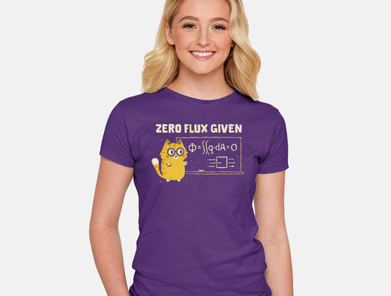 Zero Flux Given