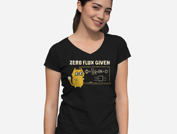 Zero Flux Given