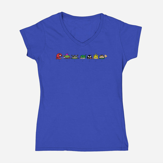 Spider-Pac-Womens-V-Neck-Tee-krisren28
