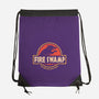 Jurassic Swamp-None-Drawstring-Bag-retrodivision