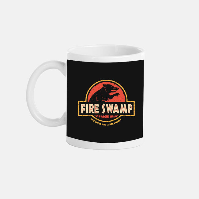 Jurassic Swamp-None-Mug-Drinkware-retrodivision