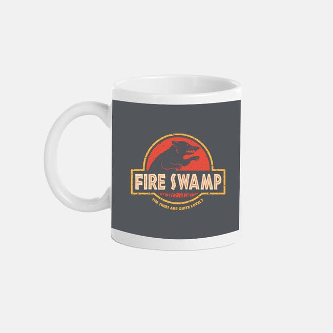 Jurassic Swamp-None-Mug-Drinkware-retrodivision