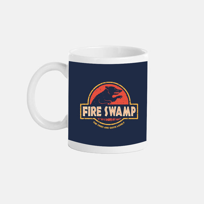Jurassic Swamp-None-Mug-Drinkware-retrodivision