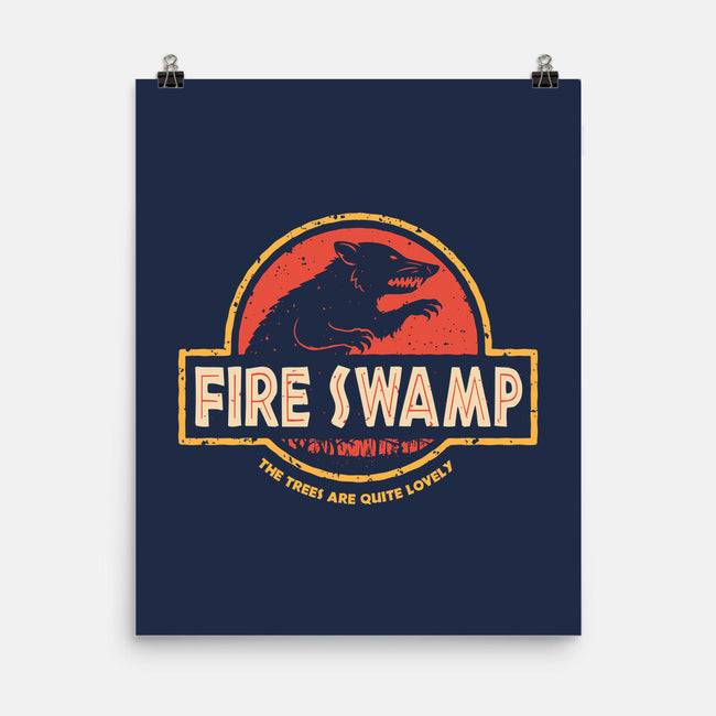 Jurassic Swamp-None-Matte-Poster-retrodivision