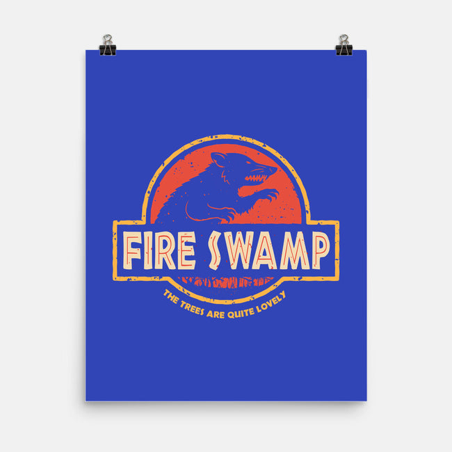 Jurassic Swamp-None-Matte-Poster-retrodivision