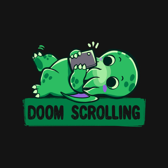 Doom Phone Scrolling-Unisex-Baseball-Tee-TechraNova