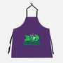 Doom Phone Scrolling-Unisex-Kitchen-Apron-TechraNova