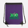 Doom Phone Scrolling-None-Drawstring-Bag-TechraNova
