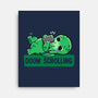 Doom Phone Scrolling-None-Stretched-Canvas-TechraNova