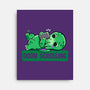Doom Phone Scrolling-None-Stretched-Canvas-TechraNova