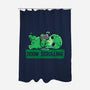 Doom Phone Scrolling-None-Polyester-Shower Curtain-TechraNova