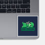 Doom Phone Scrolling-None-Glossy-Sticker-TechraNova