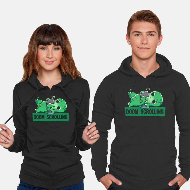 Doom Phone Scrolling-Unisex-Pullover-Sweatshirt-TechraNova