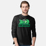 Doom Phone Scrolling-Mens-Long Sleeved-Tee-TechraNova