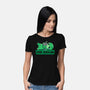 Doom Phone Scrolling-Womens-Basic-Tee-TechraNova