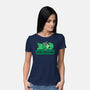 Doom Phone Scrolling-Womens-Basic-Tee-TechraNova