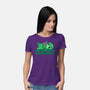 Doom Phone Scrolling-Womens-Basic-Tee-TechraNova