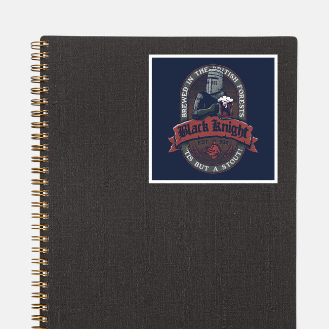 Black Knight Stout-None-Glossy-Sticker-teesgeex
