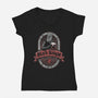 Black Knight Stout-Womens-V-Neck-Tee-teesgeex