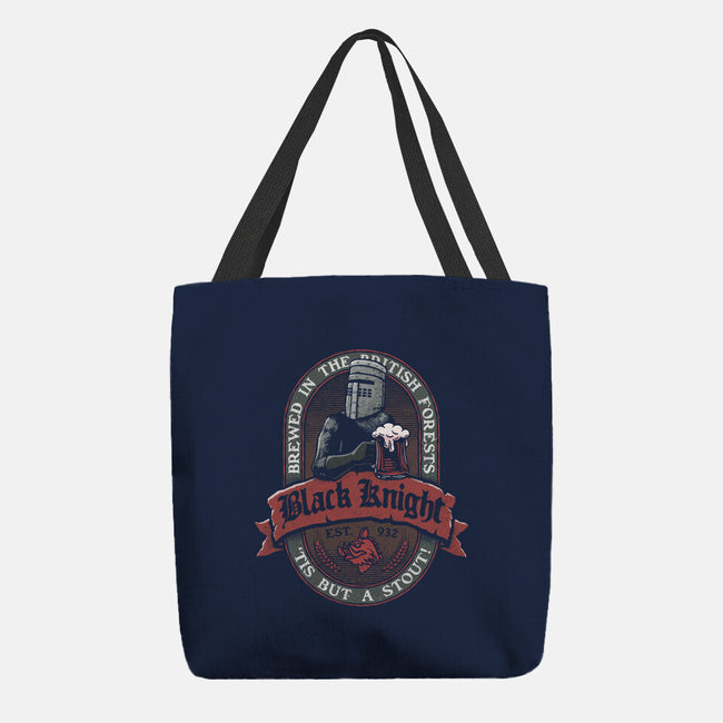 Black Knight Stout-None-Basic Tote-Bag-teesgeex