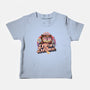 Drama In The Dungeon-Baby-Basic-Tee-glitchygorilla