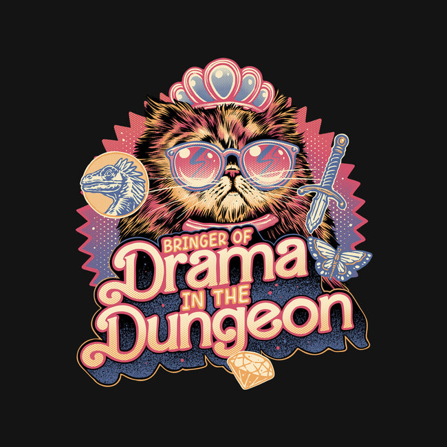 Drama In The Dungeon-Mens-Heavyweight-Tee-glitchygorilla